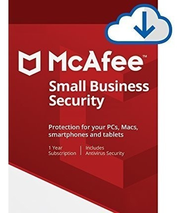 Antivirus Mcafee Small Business Security 2019 1 Año Pc