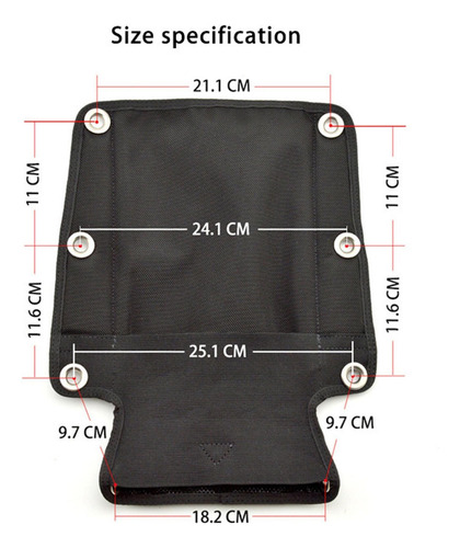 Avanzado De Soporte De Placa Posterior De Buceo Para Rosa