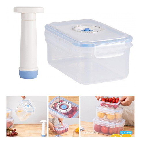 Contenedor De Vacío Hermético Contenedor De 1.25l