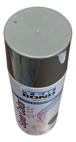 Kit Tinta Spray Grafite Super Color 6 Unidades 350ml Tekbond