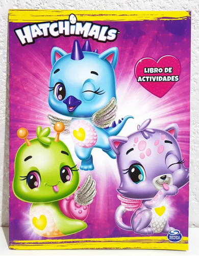 Hatchimals Libros Colorear 10 Pzas 16 Paginas Premios Fiesta