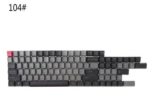 (104-a) Mezclado Dolch Thick Pbt 104/87/61 Universal Mechan