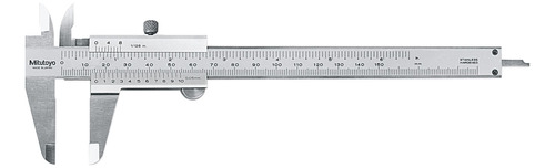 Calibre Vernier Mitutoyo 530-119, Acero Inoxidable, Pulgadas