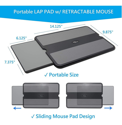 Funda Gris Para Notebook De Hasta 15.6 In, Protectora