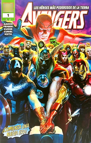Avengers Los Héroes Más Poderosos De La Tierra #1 Panini