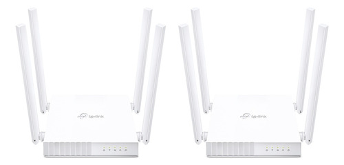 Kit De 2 Router Repetidor Tp-link Archer C24 Doble Banda