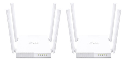 Kit De 2 Router Repetidor Tp-link Archer C24 Doble Banda