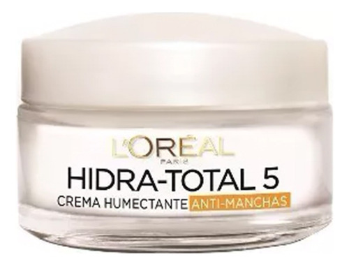 Crema De Dia Antimanchas Loréal Paris Hidra Total 5 50ml Mixta