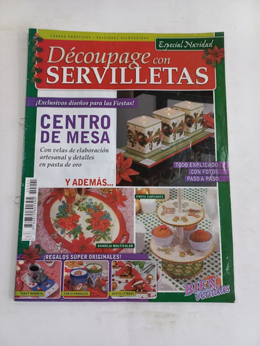 Revista Decoupage Servilletas Navidad Sum. Foto 2 Año 2010