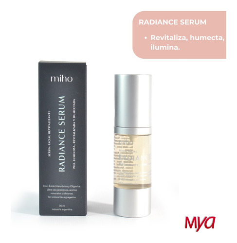 Serum Facial Radiance Serum 30ml Miho Cosmetics Revitaliza