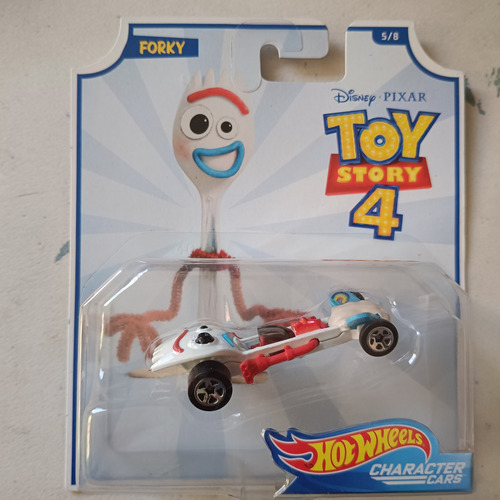 Hotwheels Toys Story 4 Set 8 Autos Character Cars Blanco (Usado)