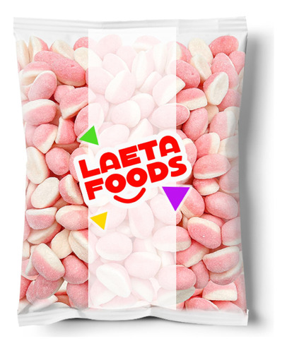 Gomitas Hinchadas Con Forma De Gotas De Fresa Candy Laetafoo
