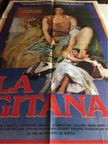 Poster La Gitana  Valerie Kapriski Claude Brasseur 1986