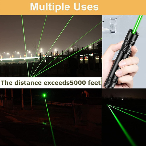 Laser Verde Forte Caneta P Projetor Alcance 50 Km