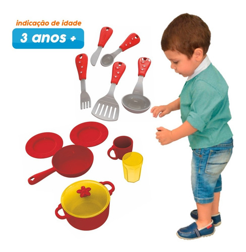 Imagem 5 de 8 de Cozinha Fantástica Mickey Completa Com Forno Panelas Xalingo