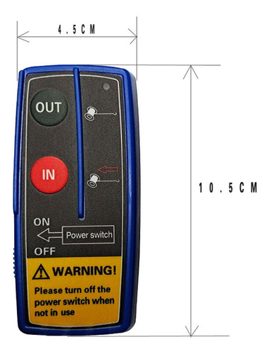 De Control Remoto De Cabrestante Inalámbrico Para Atv
