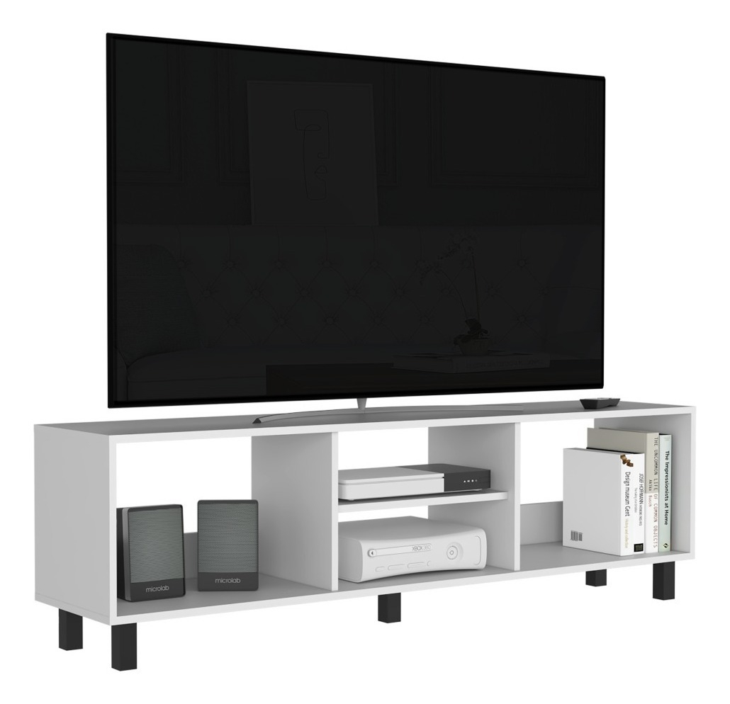 Mueble Para Tv 75 Tunez, 47 X 160 X 35 Blanco