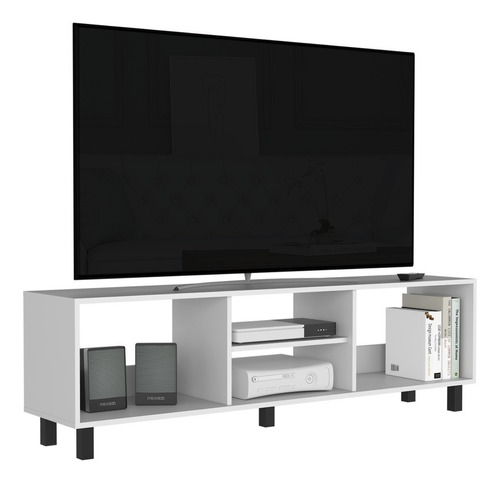 Mueble Para Tv 75 Tunez, 47 X 160 X 35 Blanco