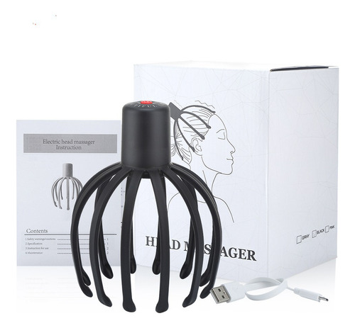 Amasadora V Multiclaw Scalp Household Con Carga Usb Vibra 52