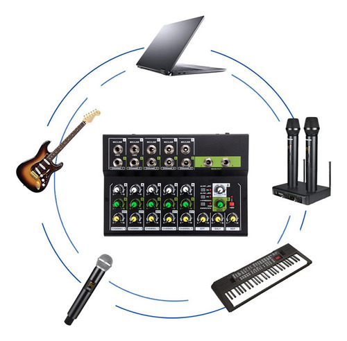 Som De Mixer De Áudio, Console De Mixagem Mixer De Linha De
