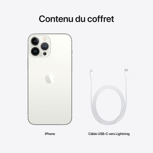 Imagen 4 de 6 de Apple iPhone 13 Pro Max 256gb 6.7' 12mp Silver