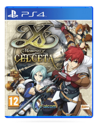 Jogo Ys Memories Of Celceta Ps4 Mídia Física
