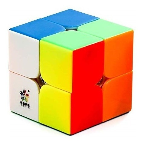 Imagem 3 de 4 de Cubo Mágico 2x2x2 Yuxin Little Magic Colorido Em Estoque
