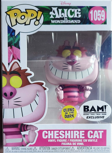 Funko Pop! Alice In Wonderland #1059: Cheshire Cat Glow Bam!