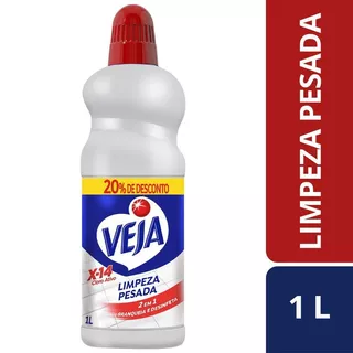 Limpador Limpeza Pesada com Cloro Veja X-14 1 Litro com 20% de desconto