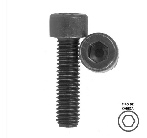 Tornillo Allen Cilind Nc 3/8 X 8 20 Pzs * 16 Hilos