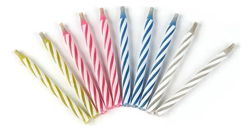 Velas Magicas 24 Piezas Para Cumpleaños