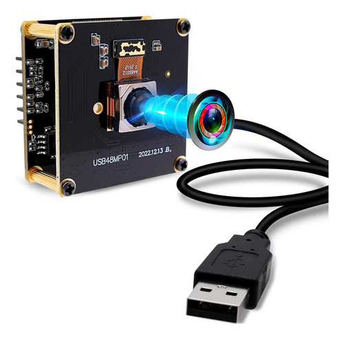 Cámara Usb 48mp Ifwater Con Enfoque Automático Rápido