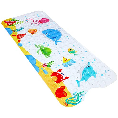 Alfombrilla De Baño Antideslizante Niños, 40 X 16 Pul...