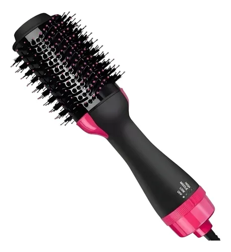 Escova Elétrica Secadora Alisadora Profissional Preto 127v - foto 1