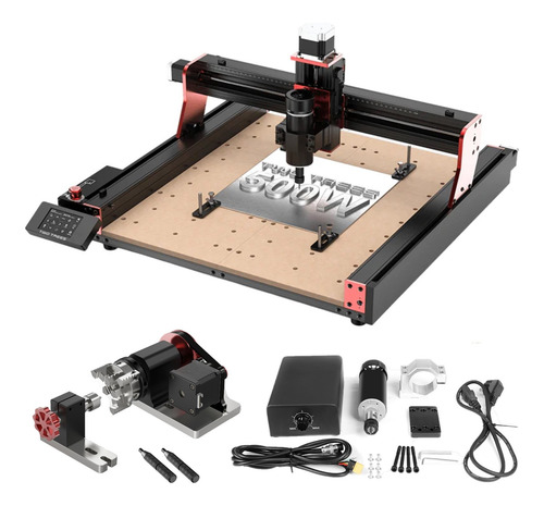Twotrees Ttc450 Pro Máquina Enrutadora Cnc Y 500w Y 4th Axis