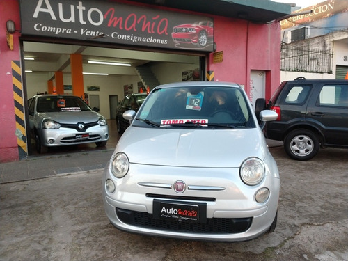 Imagen 9 de 14 de Fiat 500 2012 1.4 Cult Muy Bueno Tomo Auto Fcio X Bco