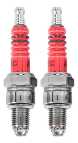 Bujía A7TC De Repuesto Para ATV, Dirt Bike, Go-Kart 110cc-140cc - Medidas M10x1, 12.7mm, Hex 16mm