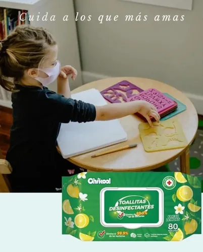 CHIKOOL TOALLA DESINFECTANTE  80 UNID