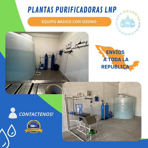 Planta Purificadora De Agua $29,900.00 Sin Anticipos
