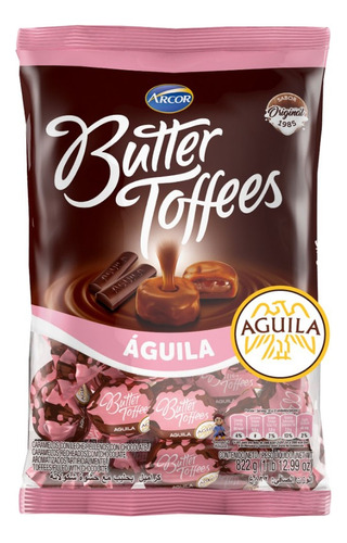 Caramelos Butter Toffees Chocolate Águila - Cioccolato 