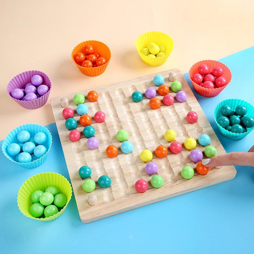 Juego De Mesa De Boads De Madera Educación Temprana 3 En 1