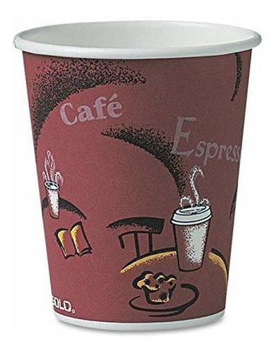 Solo Hot Vasos De Papel, 10 oz. (300 ct.)