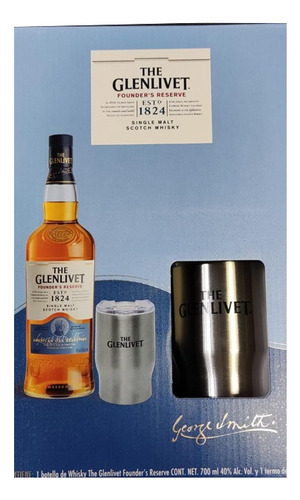 Whisky The Glenlivet Founders Reserve 750 Ml + Obsequio