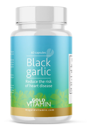 Black Garlic (ajo Negro) Gold Vitamin Usa + Envío Gratis