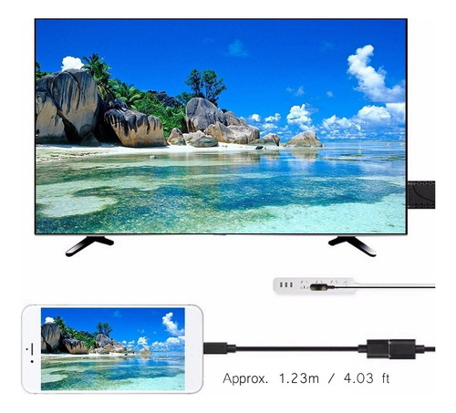 2 En 1 1080p Usb Hembra A Hdmi Macho Hdtv Cable Adaptador Ca