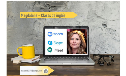 Imagen 1 de 9 de Clases Online De Inglés - Todos Los Niveles-zoom-skype-meets