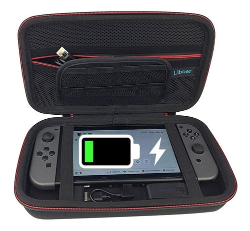 Funda Protector Rigida Con Bateria 8000 Mah Nintendo Switch