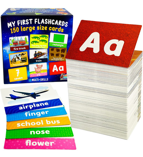 My First Big Flash Cards Para Ninos Pequenos De 1 A 2 Anos -