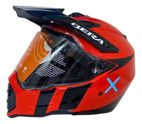 Casco Integral Cross Bera Road Certificado Original 