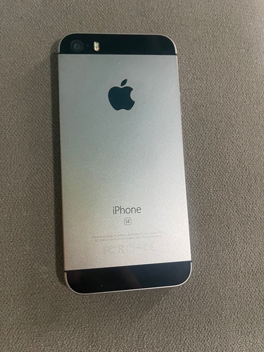 Iphone Se 16 Gb Gris Espacial Liberado De Fábrica Envío Fast Gris (Usado)
